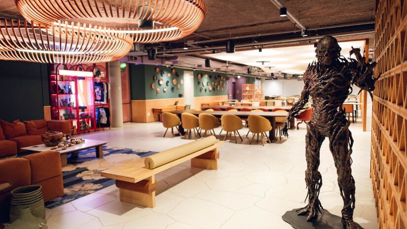 Localizado em Pinheiros, este é o único escritório da América Latina a ser ocupado exclusivamente pela Netflix (Marcos Serra Lima/Netflix)