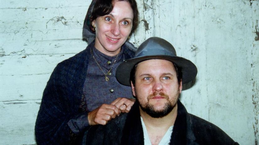 Bartolo (Antônio Calloni) e Leonora (Lu Grimaldi)/ Globo