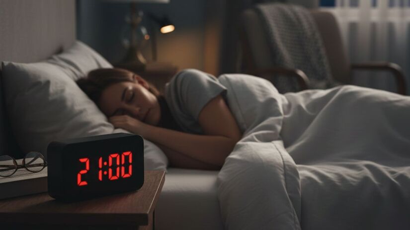 Dormir no mesmo horário e garantir ao menos sete horas por noite permite que o cérebro se regenere e elimine toxinas acumuladas ao longo do dia/ Gerado por IA/Gemini