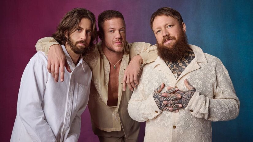 17. Imagine Dragons (US$ 48 Milhões) Consolidados como gigantes dos festivais e das arenas, a banda continuou a entregar hits radiofônicos que garantem contratos publicitários e turnês globais ininterruptas/ Reprodução X/@Imaginedragons