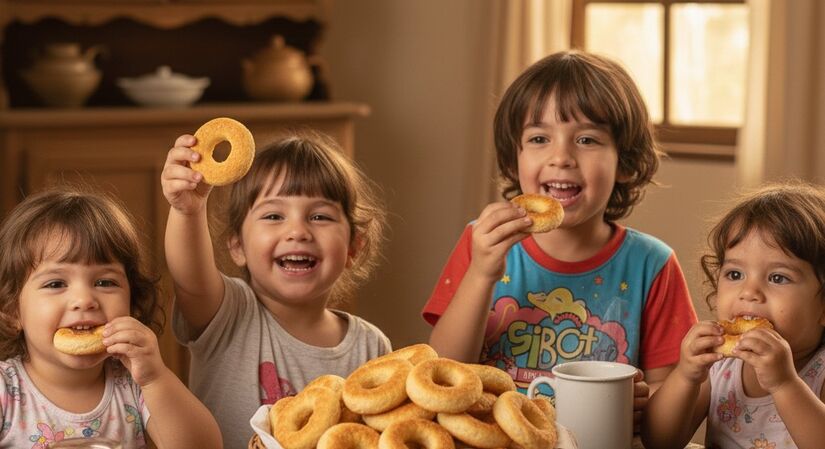 As crian&ccedil;as costumam gostar muito da guloseima / Imagem ilustrativa