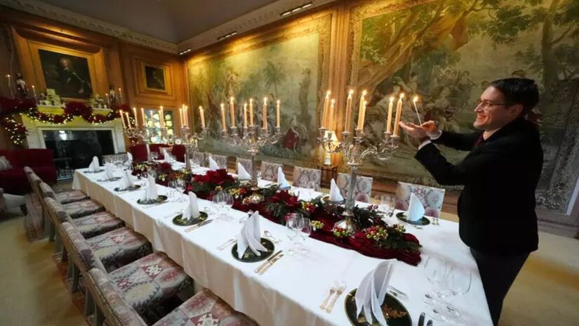 A meta é transformar o palácio em uma referência mundial para noivos que buscam um cenário histórico e sofisticado para o 'sim', com inauguração prevista para 2027/Dumfries House
