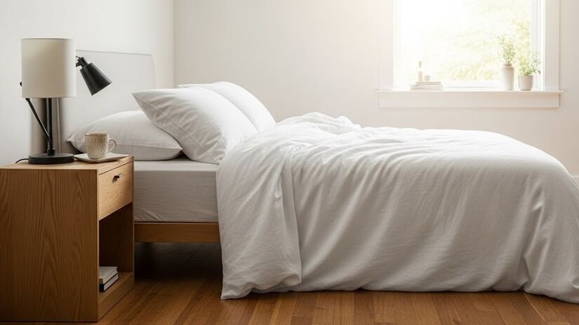 Manter a base da cama afastada do chão melhora a circulação de ar e garante que o colchão respire melhor proporcionando uma noite de sono muito mais saudável