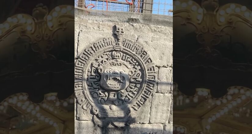 Temática "Maia" sendo construída em uma das áreas do parque / Crédito Cacau Park