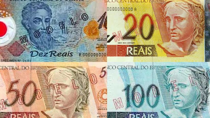 A medida não retira o valor legal das notas antigas, que continuam sendo aceitas normalmente em qualquer transação comercial ou bancária por tempo indeterminado / Banco Central/Divulgação