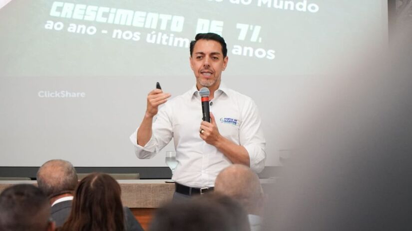 Áreas do Parque Valongo integram o projeto de revitalização do Centro Histórico e a integração entre o porto e a cidade. O espaço busca transformar antigos armazéns em áreas de lazer, cultura e turismo para a população da Baixada Santista. / Divulgação APS