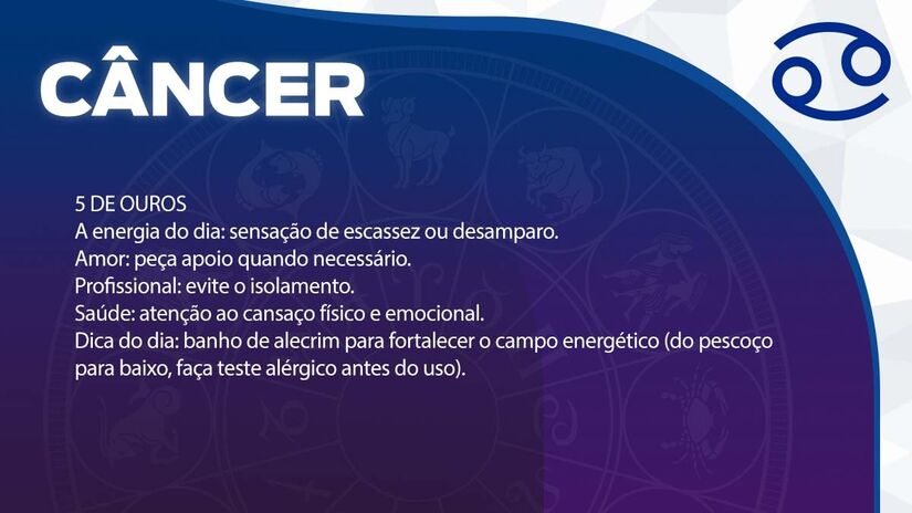 Previsão para Câncer / Arte/DL