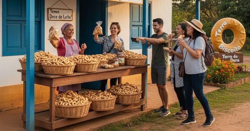 Os biscoitos duros s&atilde;o uma febre entre turistas / Imagem ilustrativa