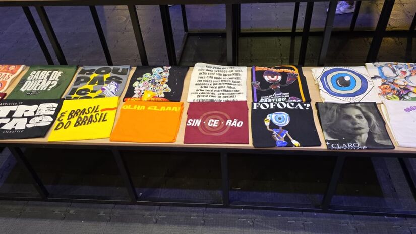 Camisetas: Uma media de R$ 119/ Giovanna Camiotto 