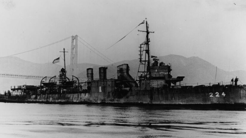 A descoberta histórica foi possível graças a mapeamento com sonar multifeixe, realizado por veículos autônomos que exploram o leito marinho. /Ocean Infinity