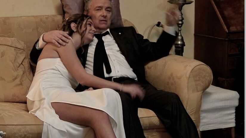 Os dois se conheceram há cinco anos, quando Massimo foi professor de biologia da turma de Minea/ Redes Sociais 