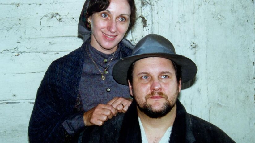 Lu Grimaldi, Antonio Calloni (Leonora, Bartolo)/Globo