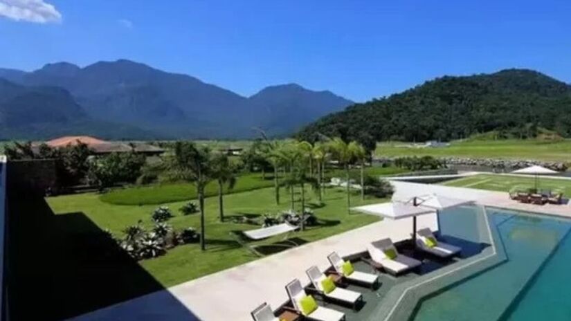 Mansão de Neymar em Mangaratiba / Reprodução