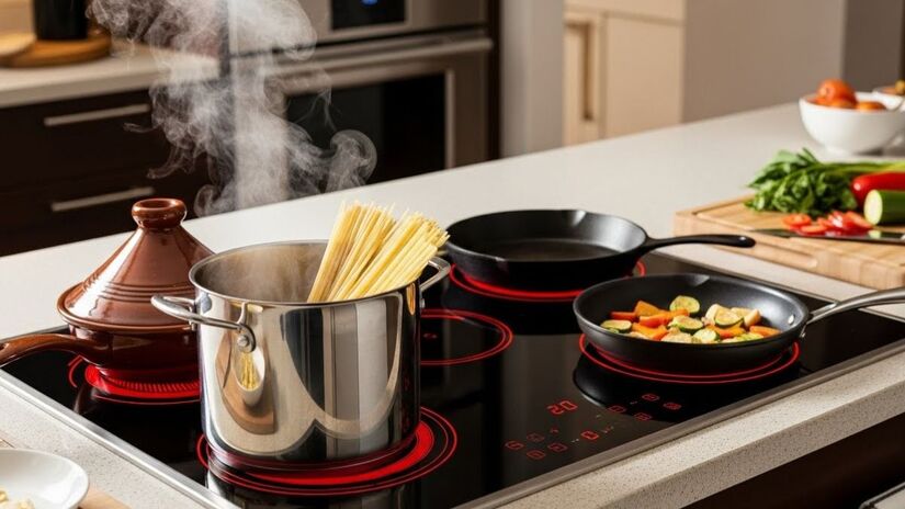 Ao contrário do fogão a gás, qualquer dano na superfície de vidro da indução costuma exigir a troca total do aparelho / ImageFX