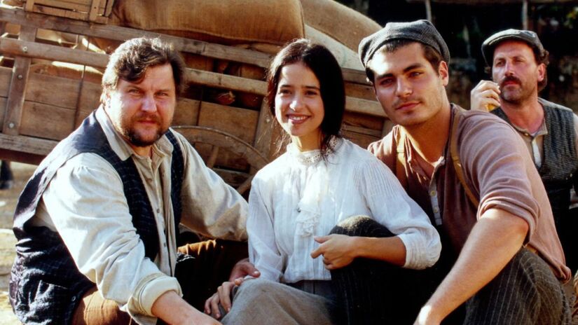 
Antonio Calloni, Paloma Duarte, Thiago Lacerda (Bartolo, Angélica, Matheu)/ Globo