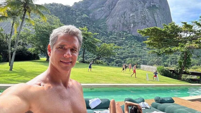 Uma das maiores mansões do Brasil pertencem ao apresentador e ator Márcio Garcia (Instagram/Reprodução)