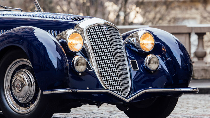 O design do veículo é uma obra de arte personalizada / Divulgação/Alfa Romeo