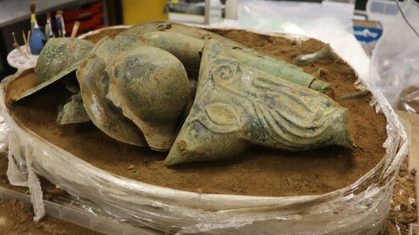 O estado de conservação das peças indica que elas foram depositadas com extremo cuidado / Norfolk Museum Service/Historic England