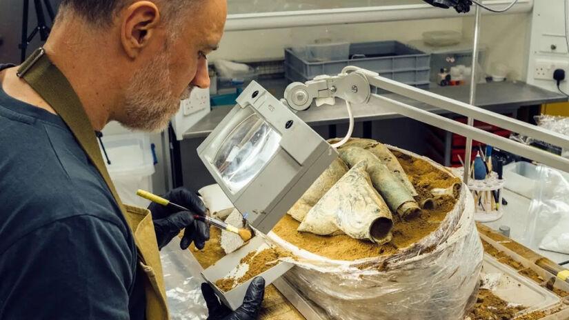 O material oferece novas pistas sobre um período pouco documentado da história / Norfolk Museum Service/Historic England