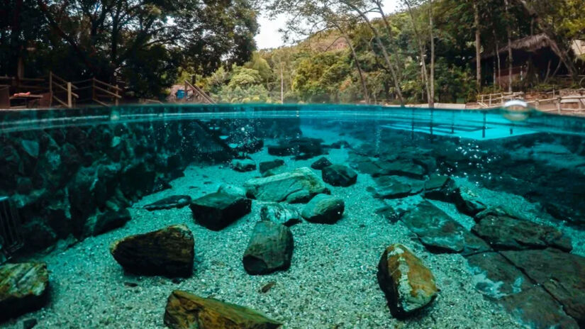 Caldas Novas ostenta o título de maior estância hidrotermal do mundo / Divulgação/Aviva