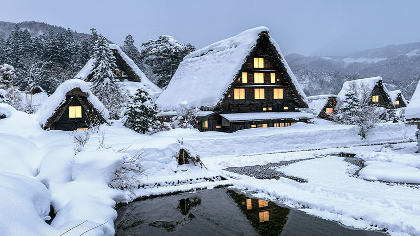Sapporo e Toyama também são recordistas, com 4,85 e 3,6 metros de neve anuais, respectivamente. Freepik