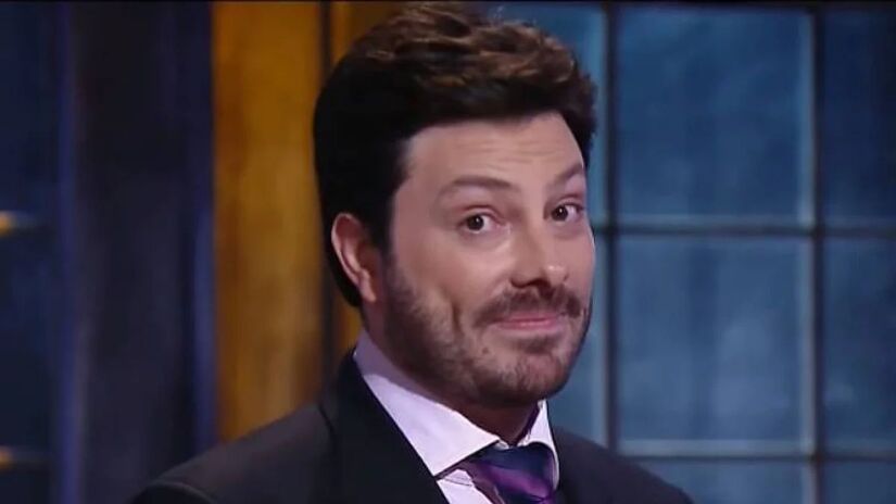 Após o sucesso de sua primeira empreitada cinematográfica, o apresentador do The Noite resolveu ir mais além (SBT/Reprodução)