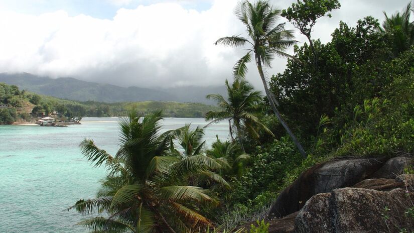 Moyenne Island, no arquipélago de Seychelles, é um pequeno paraíso ecológico conhecido pela preservação ambiental, fauna diversa e trilhas naturais que atraem visitantes interessados em turismo sustentável / Camera Eye/Wikimedia Commons
