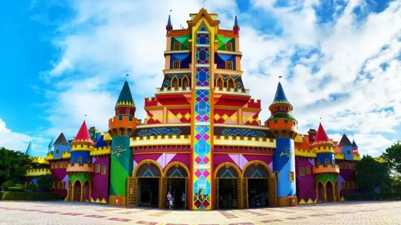 Inspirado na Disney, o parque espera receber por volta de 100 mil visitantes durante a temporada, e ser tão popular quanto o Beto Carrero World (Divulgação/Beto Carrero World)