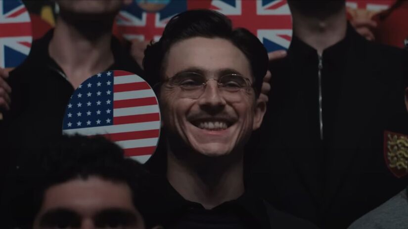 Timothée Chalamet venceu como melhor ator por sua atuação em 'Marty Supreme' (Diamond Films/Divulgação)