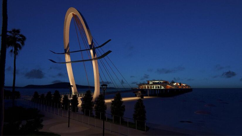 Além disso, o espaço também terá uma estrutura ideal para atender os moradores e turistas (PMG/Divulgação)