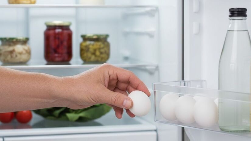 Muito menos deixa-los nas portas das geladeiras, pois tal oscilação prejudica a qualidade do produto e favorece a proliferação de bactérias com o passar do tempo (Google Gemini/Imagem Gerada por IA)