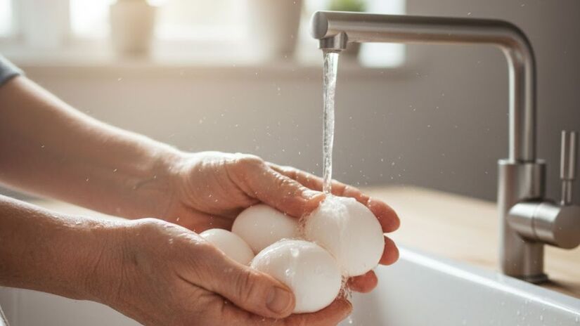 E que lavá-los também pode ser algo prejudicial, uma vez que eles auxiliam nas bactérias adentrarem neles (Google Gemini/Imagem Gerada por IA)