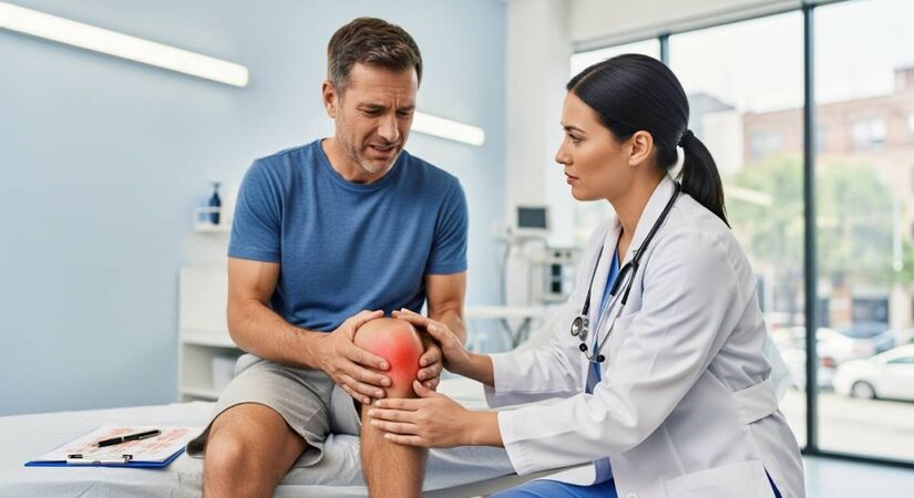 Treinar com consci&ecirc;ncia hoje evita desgaste, les&otilde;es e cirurgias amanh&atilde;. Seu joelho agradece/Pixabay