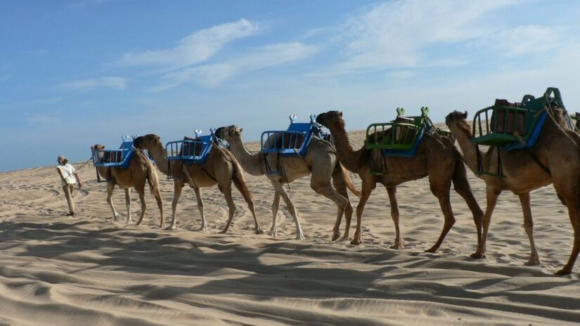 Mesmo com a atividade encerrada, essa fase ajudou a consolidar a imagem do local como um "deserto brasileiro" / Foto: Alexandre Machado/Wikipédia