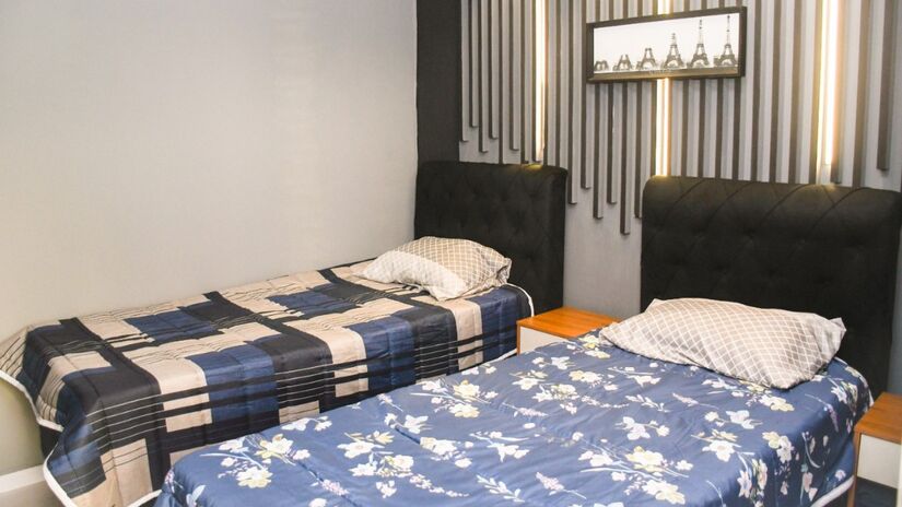 Estrutura tem dois quartos, três banheiros, sala de convivência, cozinha e área de lazer / Divulgação/PMSV