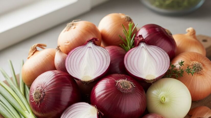Cidade em Santa Catarina é responsável por 30% da produção de cebola no Brasil (Google Gemini/Imagem Gerada por IA)