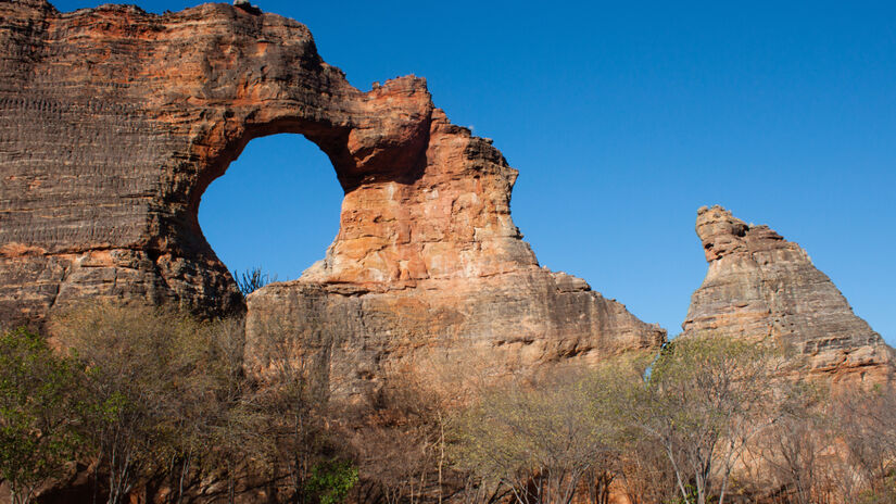 A região é a sede do Parque Nacional Serra da Capivara, Patrimônio Mundial da UNESCO / Wikimedia Commons/Artur Warchavchik