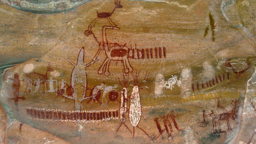 No local, encontram-se pinturas rupestres mais antigas do continente e cerâmicas de quase 9 mil anos  / Wikimedia Commons