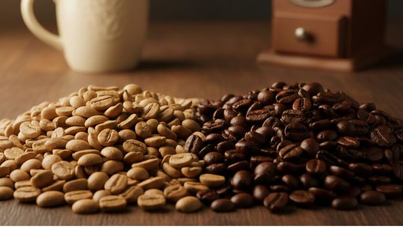 Na hora do preparo do café, existe um cuidado com o tipo de torra, uma vez que cada um deles pode gerar uma experiência oposta a quem o bebe (Google Gemini/Imagem Gerada por IA)