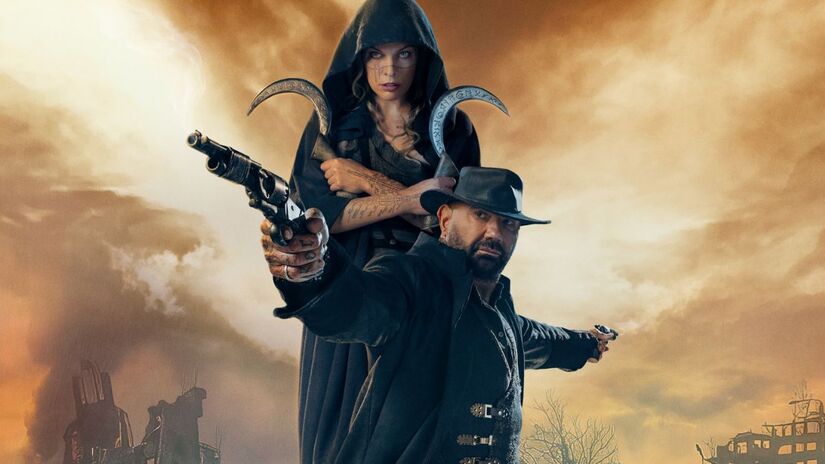 'Em Terras Perdidas' marca mais uma parceria entre Milla Jovovich e seu marido, e diretor, Paul W.S. Anderson (Imagem Filmes/Divulgação)