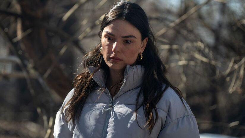 A brasileira Isis Valverde pode ter sido indicada a pior atriz por sua participação em 'Código Alarum' (Imagem Filmes/Divulgação)