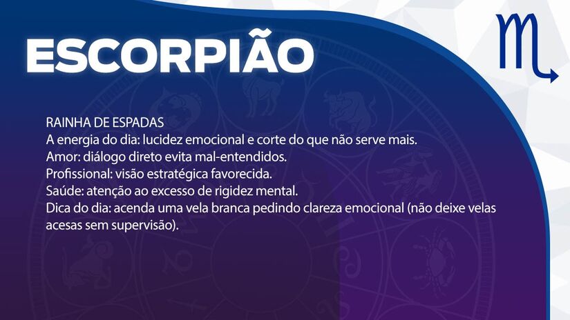 Previsão para Escorpião / Arte/DL
