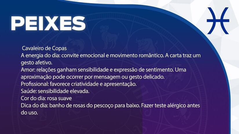 Previsão para Peixes / Arte/DL