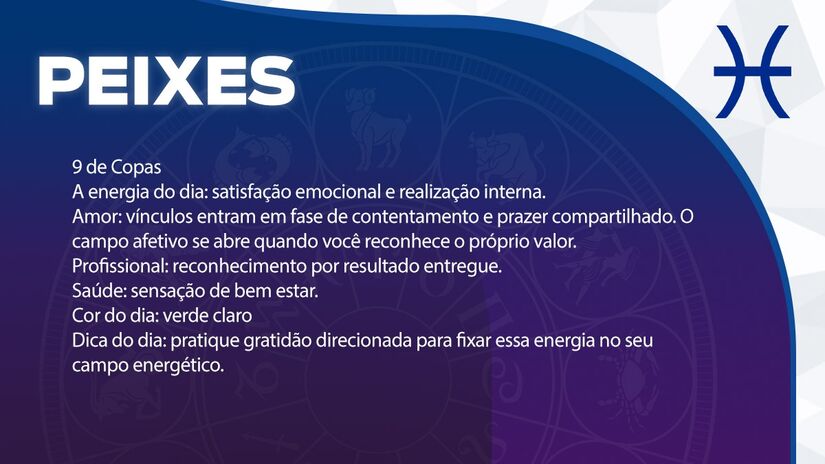 Previsão para Peixes / Arte/DL