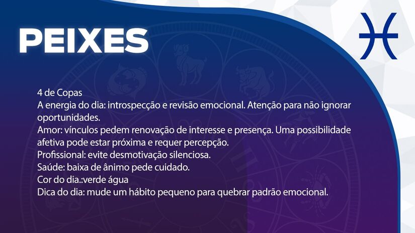 Previsão para Peixes / Arte/DL