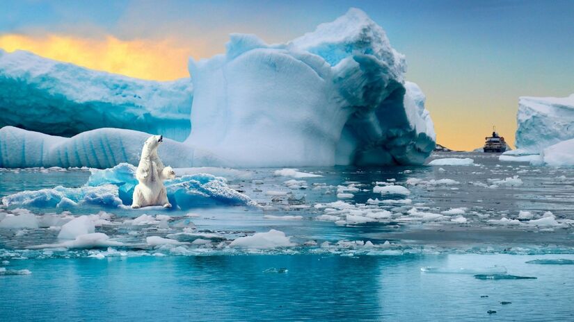 O derretimento de geleiras também é outra consequência perceptível das mudanças climáticas / Pixabay