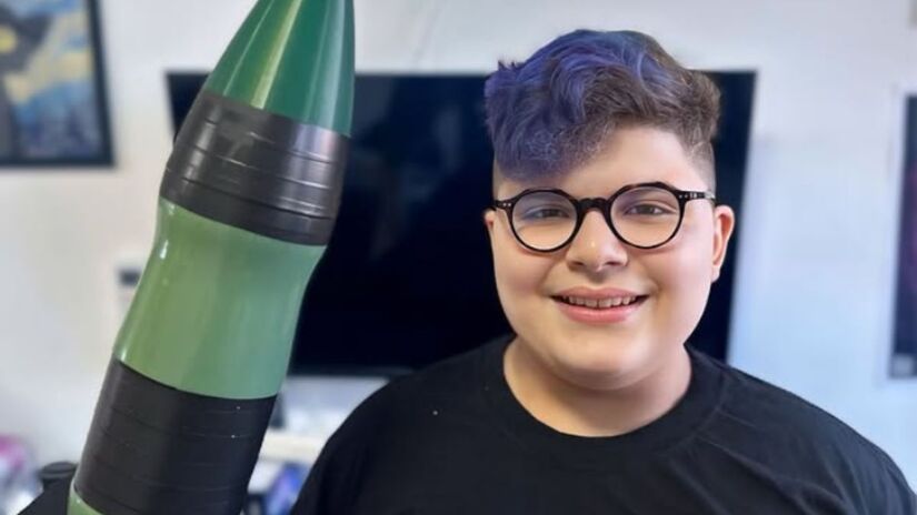 O talento precoce de JP começou a se destacar ainda na primeira infância, quando já dominava operações matemáticas básicas /Redes sociais 