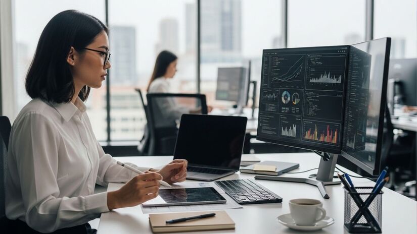 Uma pesquisa recente da H2R, em parceria com a Totvs, revela que até o fim desta década, o domínio da Inteligência Artificial (IA) não será apenas uma habilidade /Fotos a seguir: ImageFX