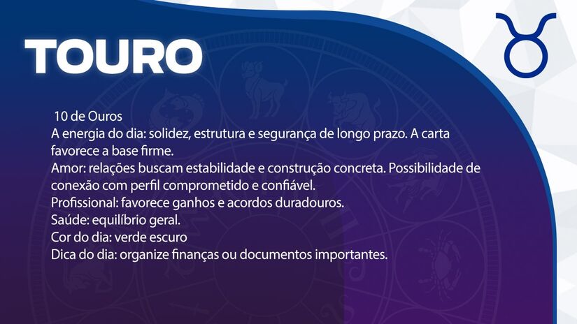 Previsão para Touro / Arte/DL 