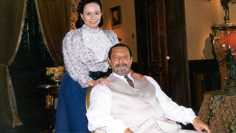 Antonio Fagundes, Débora Duarte (Gumercindo, Maria do Socorro)/Globo